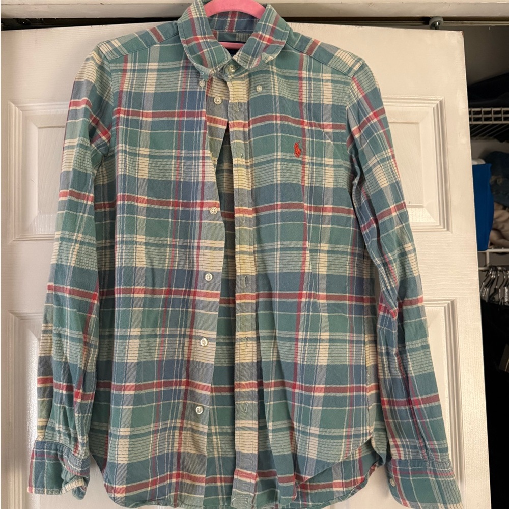 Ralph Lauren- Plaid Button-Down Shir - Classic Casual